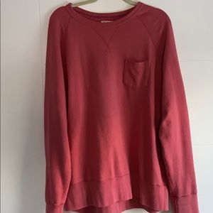 TERRY POCKET SWEATSHIRT